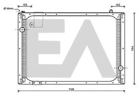 ElectroAuto 31R47023 - RADIADOR->APLICACION ORIGINAL MAN