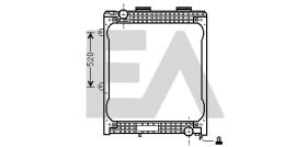 ElectroAuto 31R47025 - RADIADOR->APLICACION ORIGINAL MAN