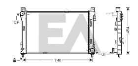  31R50078 - RADIADOR->APLICACION ORIGINAL MERCE