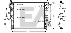  31R50149 - RADIADOR->APLICACION ORIGINAL MERCE