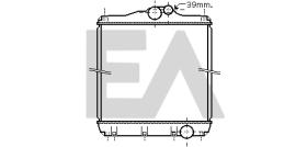 ElectroAuto 31R51088 - RADIADOR->APLICACION ORIGINAL MITSU