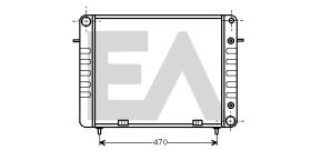 ElectroAuto 31R54065 - RADIADOR->APLICACION ORIGINAL OPEL