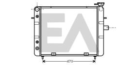 ElectroAuto 31R54076 - RADIADOR->APLICACION ORIGINAL OPEL