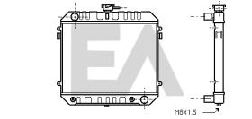 ElectroAuto 31R54079 - RADIADOR->APLICACION ORIGINAL OPEL