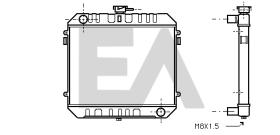 ElectroAuto 31R54080 - RADIADOR->APLICACION ORIGINAL OPEL