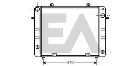 ElectroAuto 31R54081 - RADIADOR->APLICACION ORIGINAL OPEL