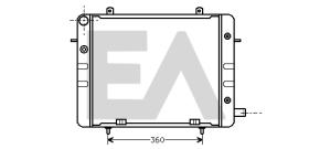 ElectroAuto 31R54082 - RADIADOR->APLICACION ORIGINAL OPEL