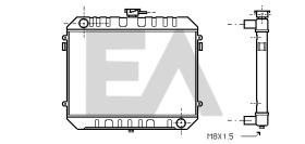 ElectroAuto 31R54094 - RADIADOR->APLICACION ORIGINAL OPEL