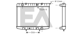 ElectroAuto 31R54111 - RADIADOR->APLICACION ORIGINAL OPEL