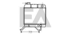 ElectroAuto 31R55061 - RADIADOR->APLICACION ORIGINAL PEUGE