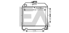 ElectroAuto 31R65006 - RADIADOR->APLICACION ORIGINAL STEYR