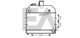 ElectroAuto 31R65015 - RADIADOR->APLICACION ORIGINAL STEYR