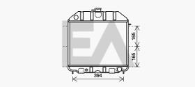 ElectroAuto 31R65023 - RADIADOR->APLICACION ORIGINAL STEYR