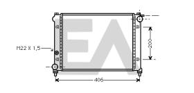 ElectroAuto 31R67001 - RADIADOR->APLICACION ORIGINAL SEAT