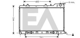 ElectroAuto 31R68027 - RADIADOR->APLICACION ORIGINAL SUBAR