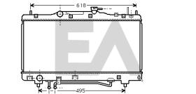 ElectroAuto 31R71154 - RADIADOR->APLICACION ORIGINAL TOYOT