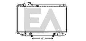 ElectroAuto 31R71158 - RADIADOR->APLICACION ORIGINAL LEXUS