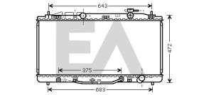  31R71235 - RADIADOR->APLICACION ORIGINAL LEXUS