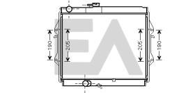 ElectroAuto 31R71316 - RADIADOR->APLICACION ORIGINAL TOYOT