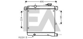 ElectroAuto 31R81002 - RADIADOR->APLICACION ORIGINAL AUTOB