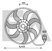 ElectroAuto 33V54057 - VENTILADOR->APLICACION ORIGINAL OPE