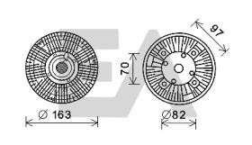 ElectroAuto 35C47D05 - EMBRAGUE VISCOSO->VENTILADOR MAN