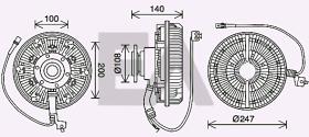 ElectroAuto 35C47D10 - EMBRAGUE VISCOSO->VENTILADOR MAN