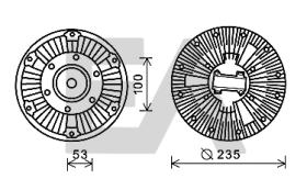 ElectroAuto 35C63D04 - EMBRAGUE VISCOSO->VENTILADOR SCANIA