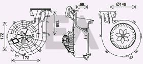 ElectroAuto 42A54027 - TURBINA HABITACULO->APLICACION ORIG