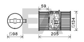  42A60016 - TURBINA HABITACULO->APLICACION ORIG