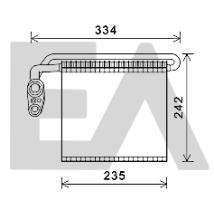 ElectroAuto 43B22020 - EVAPORADOR->APLICACION ORIGINAL FOR