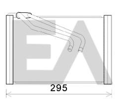 ElectroAuto 43B25010 - EVAPORADOR OPEL