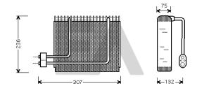 ElectroAuto 43B28002 - EVAPORADOR->APLICACION ORIGINAL HYU