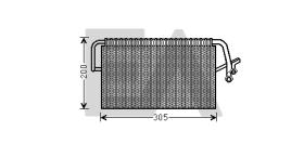 ElectroAuto 43B50017 - EVAPORADOR->APLICACION ORIGINAL MER