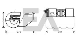 ElectroAuto 43B99001 - EVAPORADOR->APLICACION ORIGINAL UNI