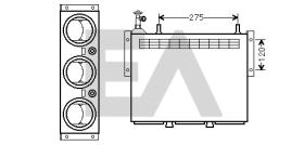 ElectroAuto 43B99002 - EVAPORADOR->APLICACION ORIGINAL UNI