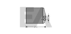 ElectroAuto 45C54035 - RADIADOR CALEFACCION VAUXHALL