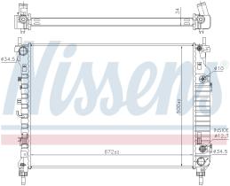  606256 - RADIADOR CHEVROLET CAPTIVA(C100.C14