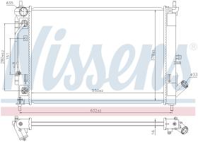  606476 - RADIADOR HYUNDAI ELANTRA(MD/UD)(10-