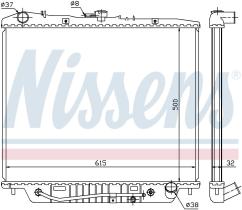  60852 - RADIADOR ISUZU TROOPER(91-)3.2 I V6