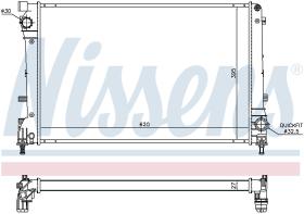  617863 - RADIADOR FIAT 500(312)(07-)1.4 I AB