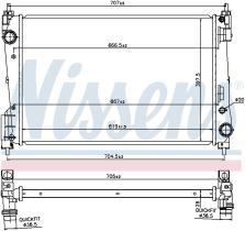  61919 - RADIADOR VAUXHALL CORSA D (06-) 1.3