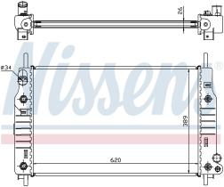  62105 - RADIADOR FORD MONDEO I(FD)(92-)1.8