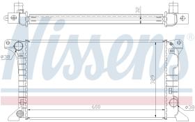  62369A - RADIADOR FORD TRANSIT(CY)(86-)2.5 D