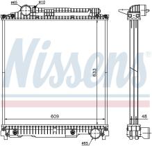  626470 - RADIADOR MERCEDES NG 90(87-)25 TONS