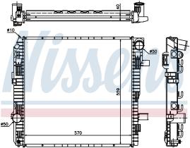  62794A - RADIADOR MERCEDES ATEGO 2(04-)1718.