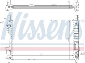  62799A - RADIADOR MERCEDES B-CLASS W 245(05-