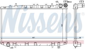  62963 - RADIADOR NISSAN 100NX(B13)(90-)2.0