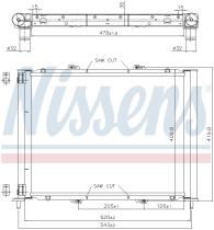  637626 - RADIADOR RENAULT THALIA I(99-)1.5 D