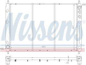 Nissens 64013 - RADIADOR ACURA LEGEND I(86-)2.5 I